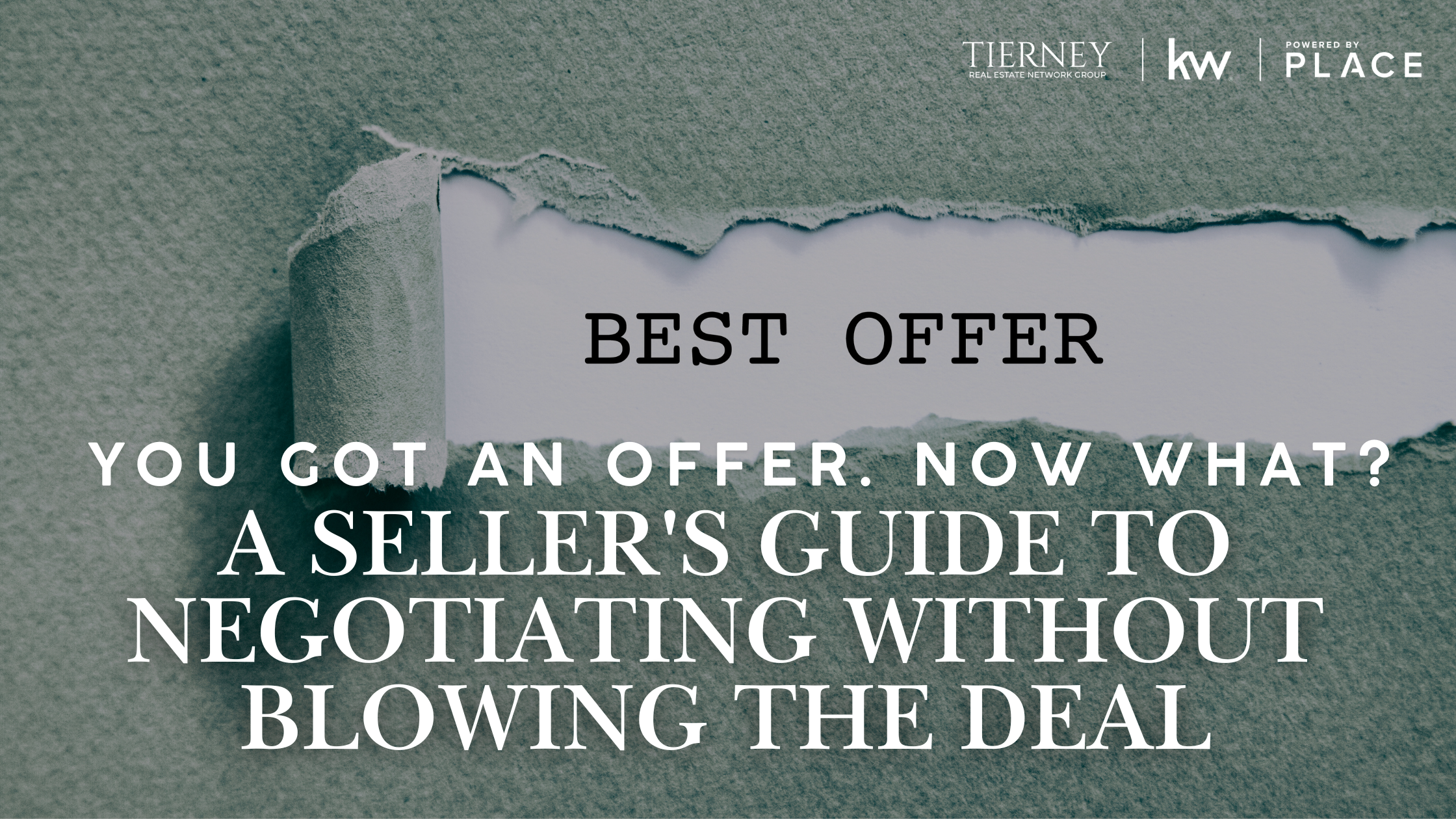 You Got an Offer. Now What? A Seller's Guide to Negotiating Without Blowing the Deal header image.