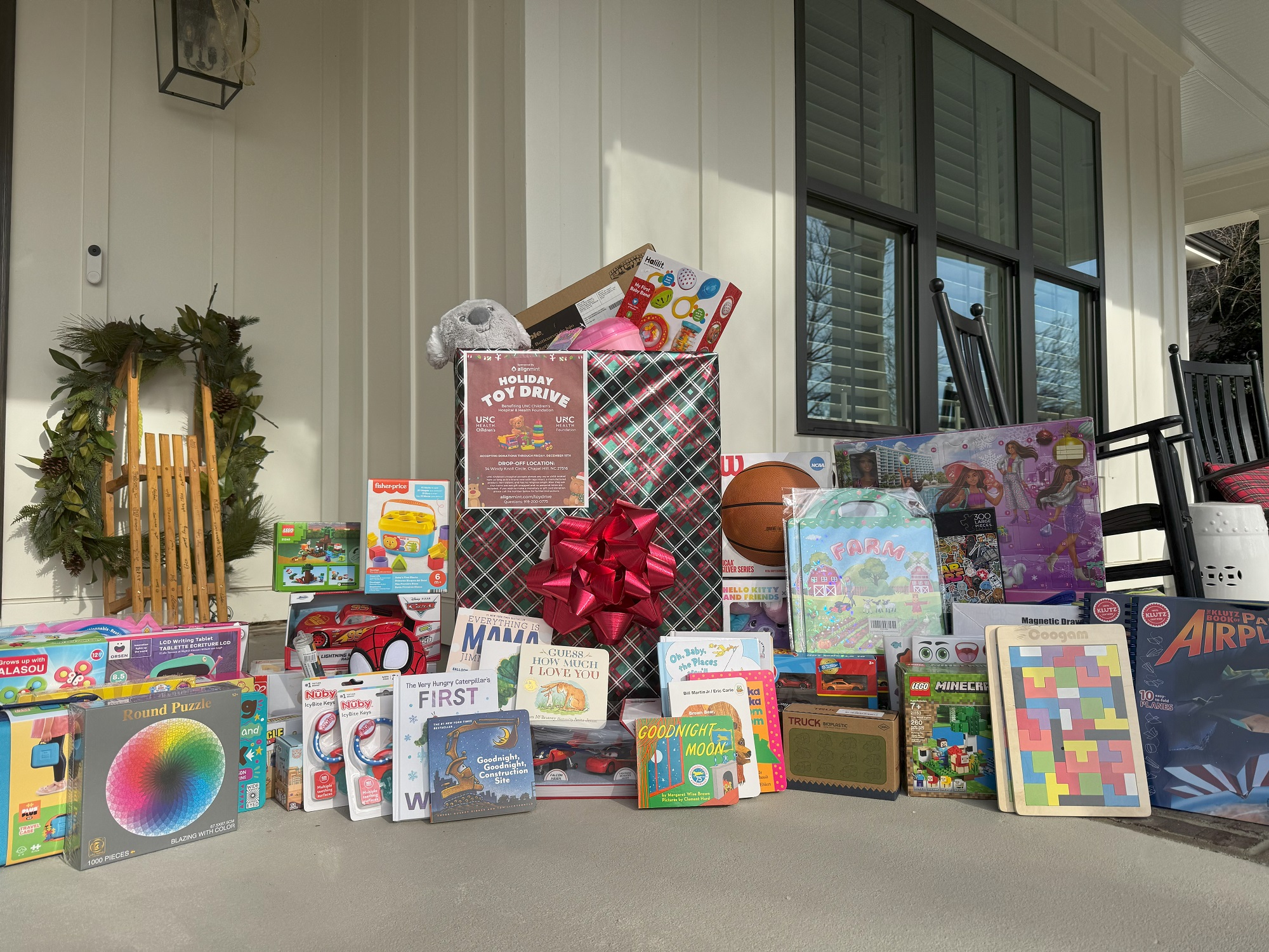 Alignmint's Annual Holiday Toy Drive: A Huge Success! header image.