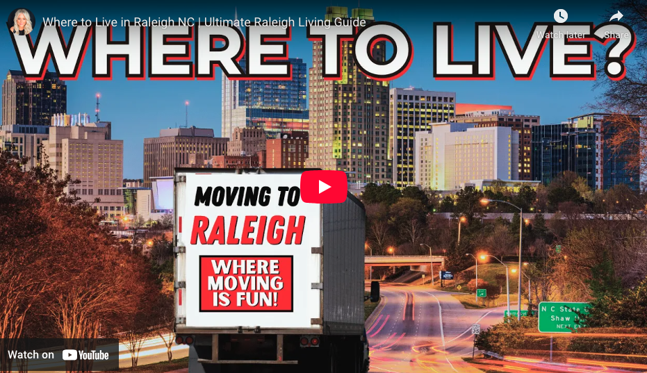 Where to Live in Raleigh NC: Ultimate Raleigh Living Guide header image.