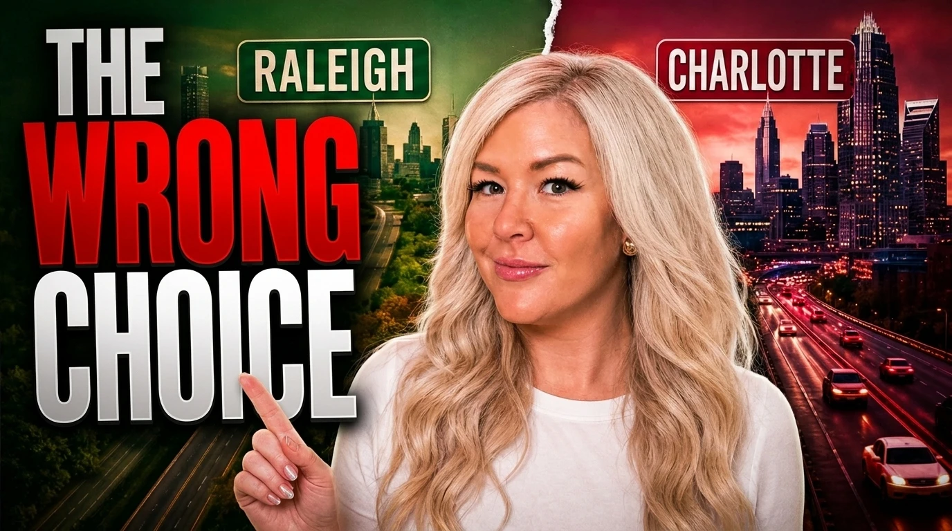 Raleigh vs Charlotte:  Don't Make the Wrong Choice! header image.
