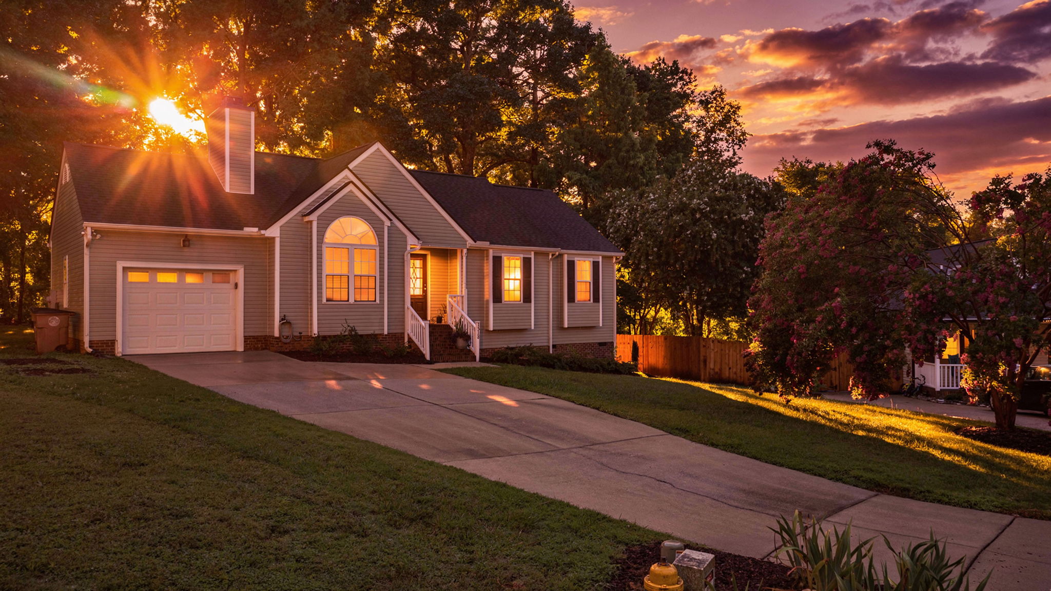 1513 Solunar Court: Easy One-Level Living on a Quiet Wake Forest Cul-de-Sac header image.