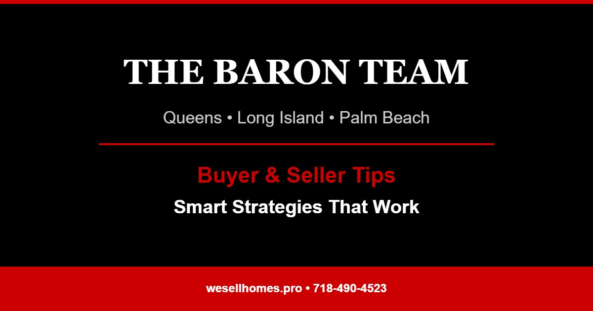 10 Smart Tips for Buyers and Sellers in Today's Queens and Long Island Real Estate Market header image.