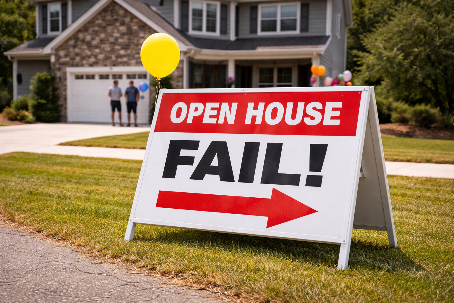 The Open House Mistake That's Attracting Browsers — Not Buyers written by Alex Baron header image.
