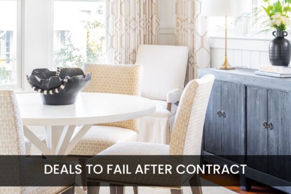 What Causes Real Estate Deals to Fail After Contract? header image.