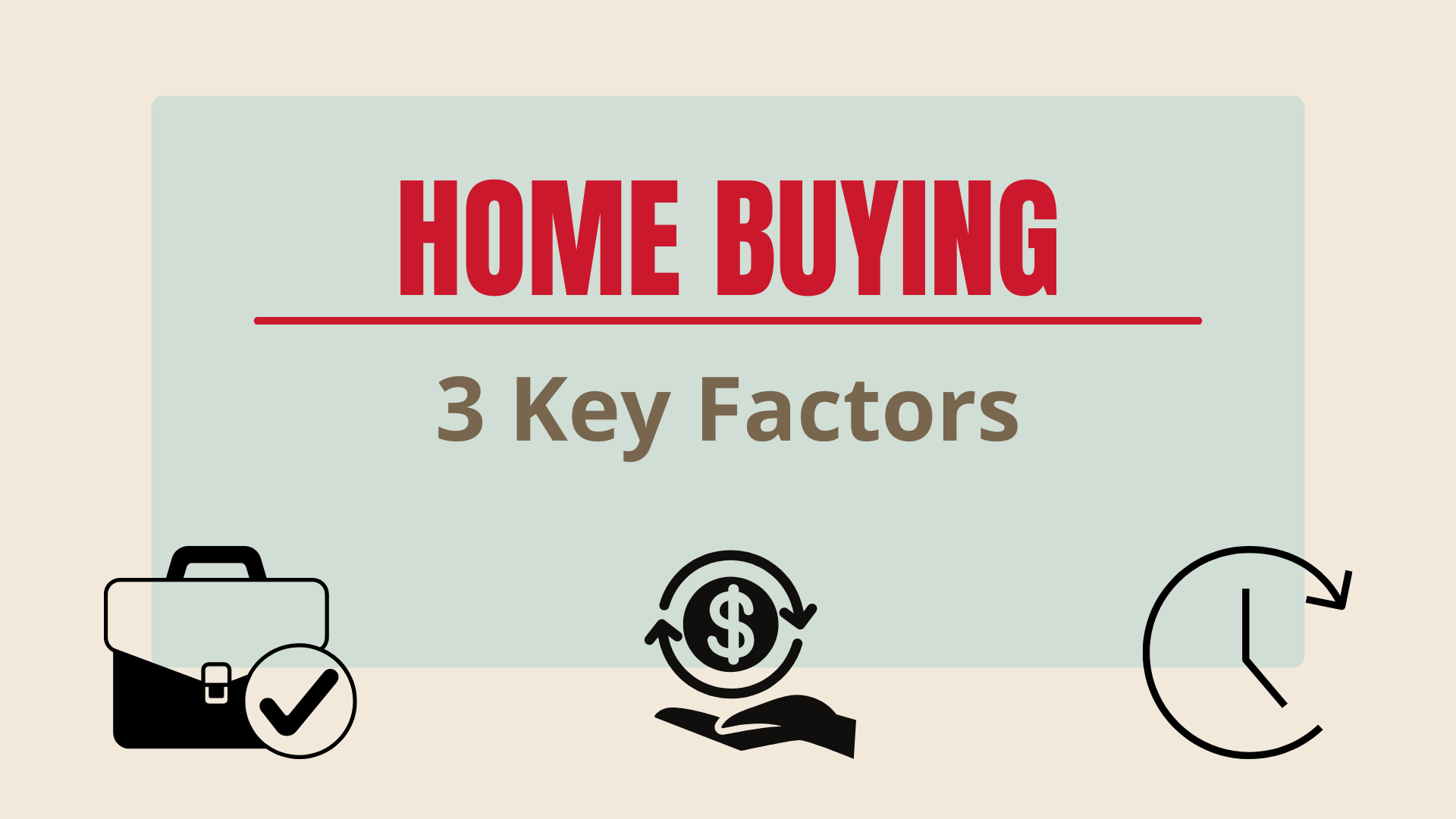 How to Know If You’re Ready to Buy a Home: 3 Key Factors to Consider header image.