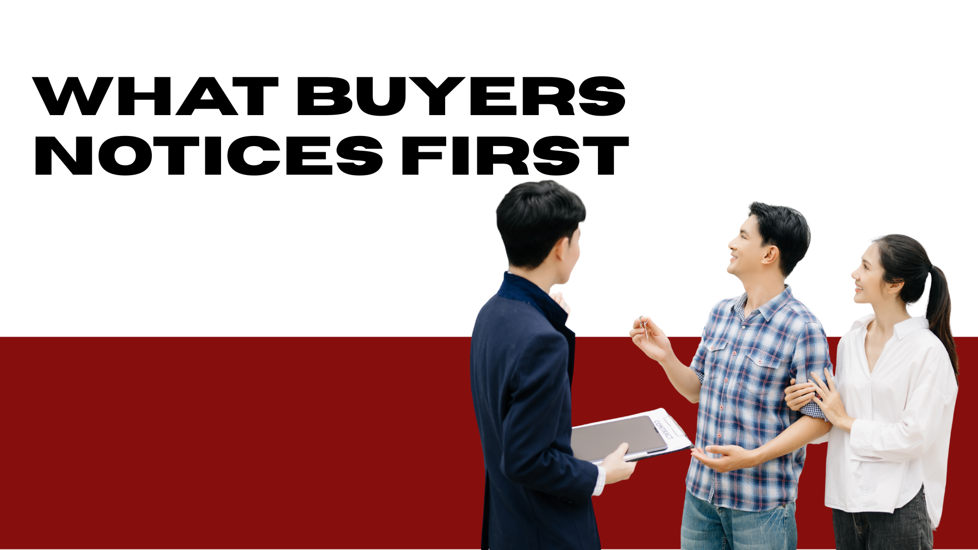 What Buyers Notice in the First 10 Seconds of a Showing header image.