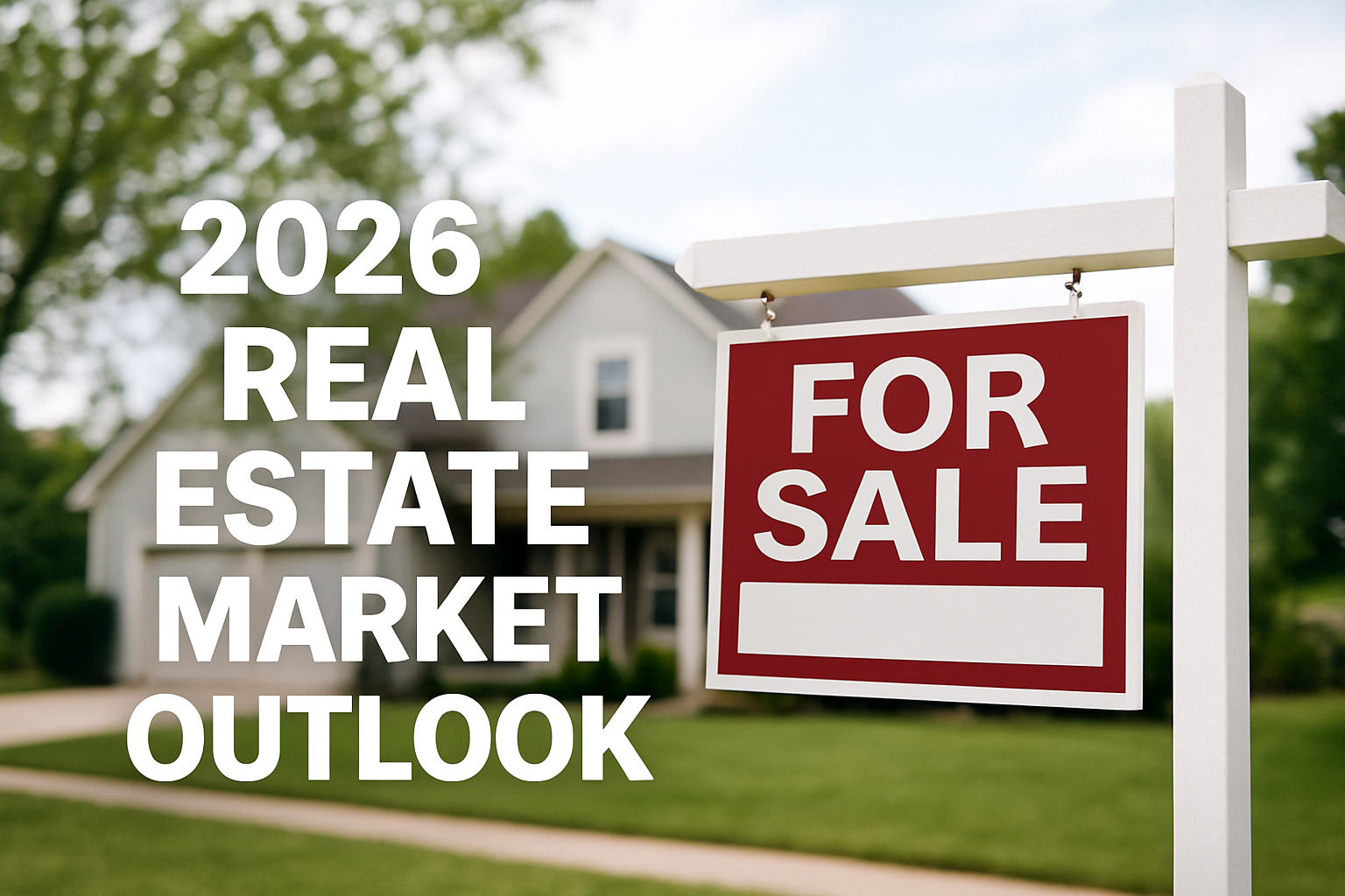 2026 Real Estate Market Outlook: What Buyers & Sellers Should Expect header image.