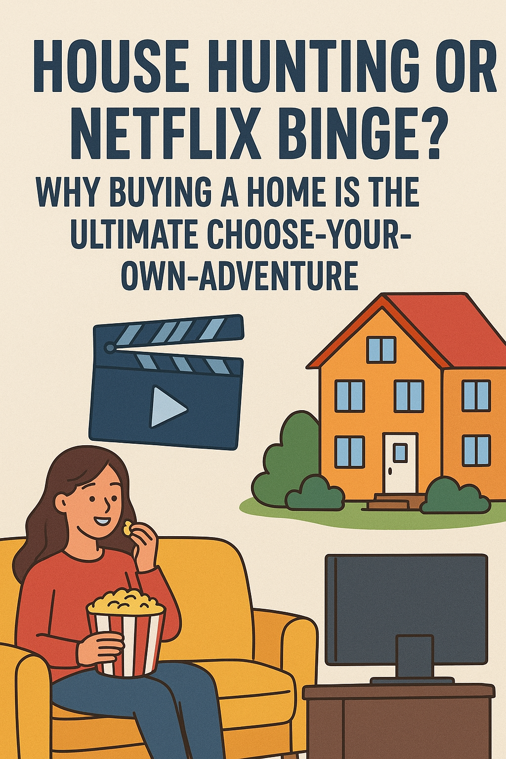 House Hunting or Netflix Binge? Why Buying a Home Is the Ultimate Choose-Your-Own-Adventure header image.