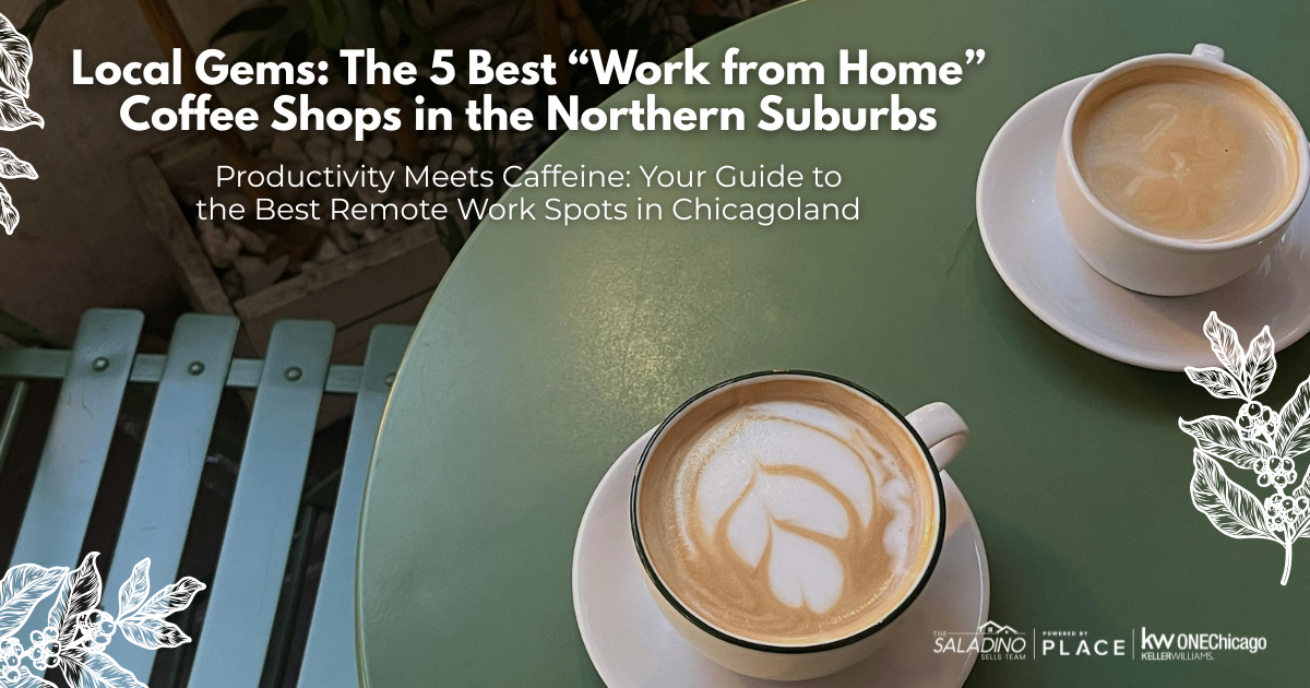 The 5 Best “Work from Home” Coffee Shops in the Northern Suburbs header image.