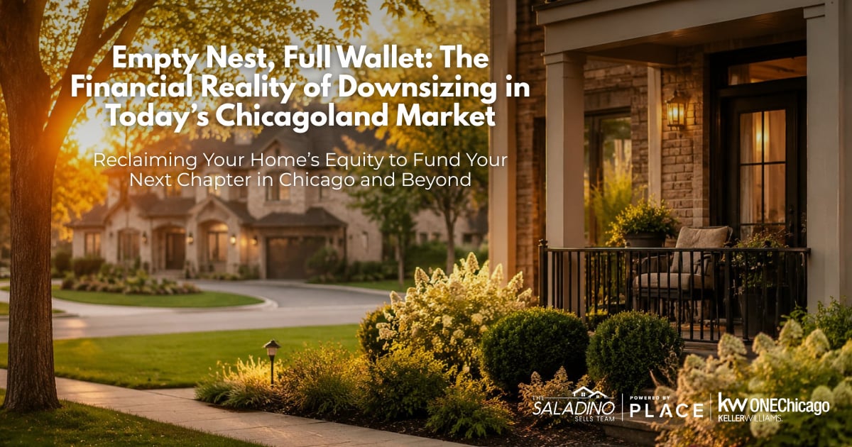 Empty Nest, Full Wallet: The Financial Reality of Downsizing in Today’s Chicagoland Market header image.