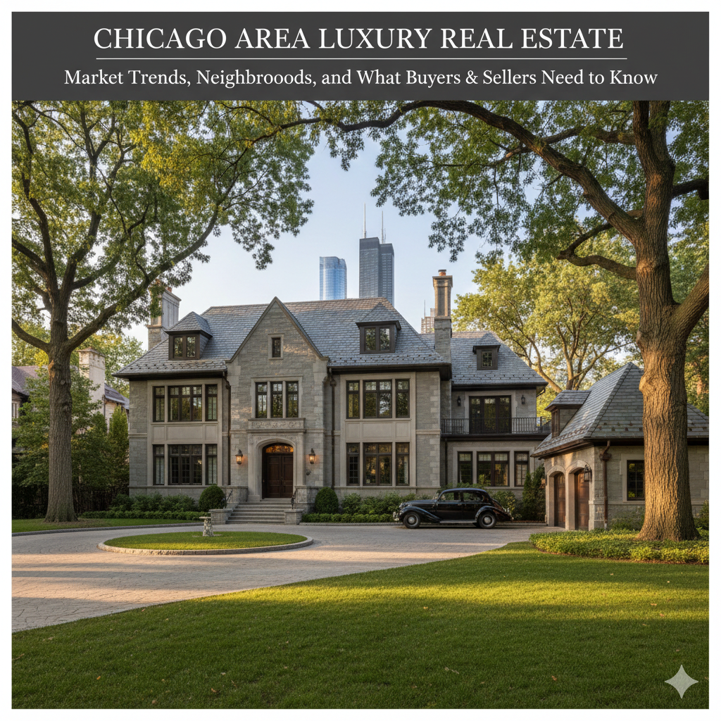 Chicago Area Luxury Real Estate: Market Trends, Neighborhoods, and What Buyers & Sellers Need to Know header image.