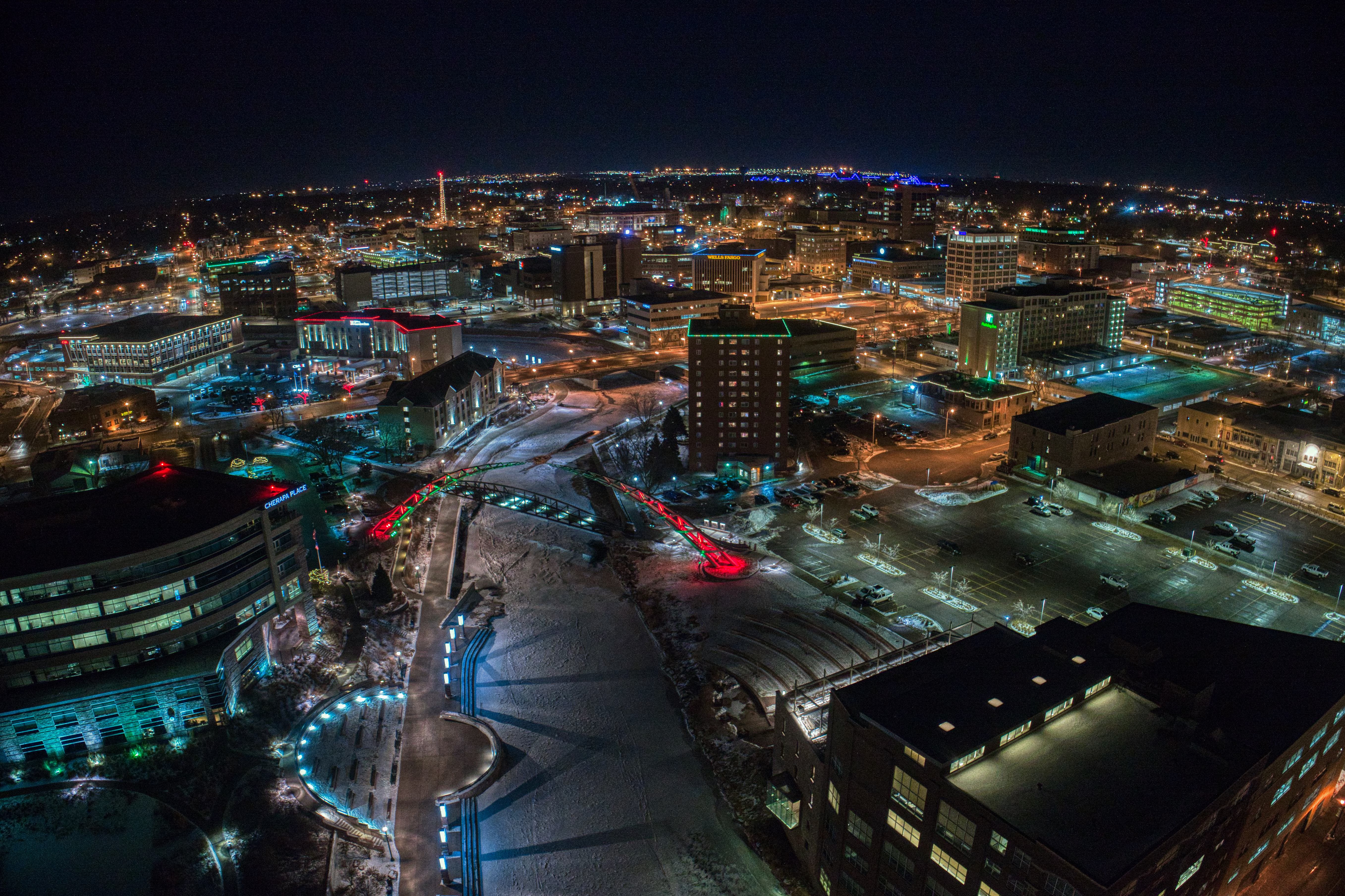 Nightlife in Downtown Sioux Falls