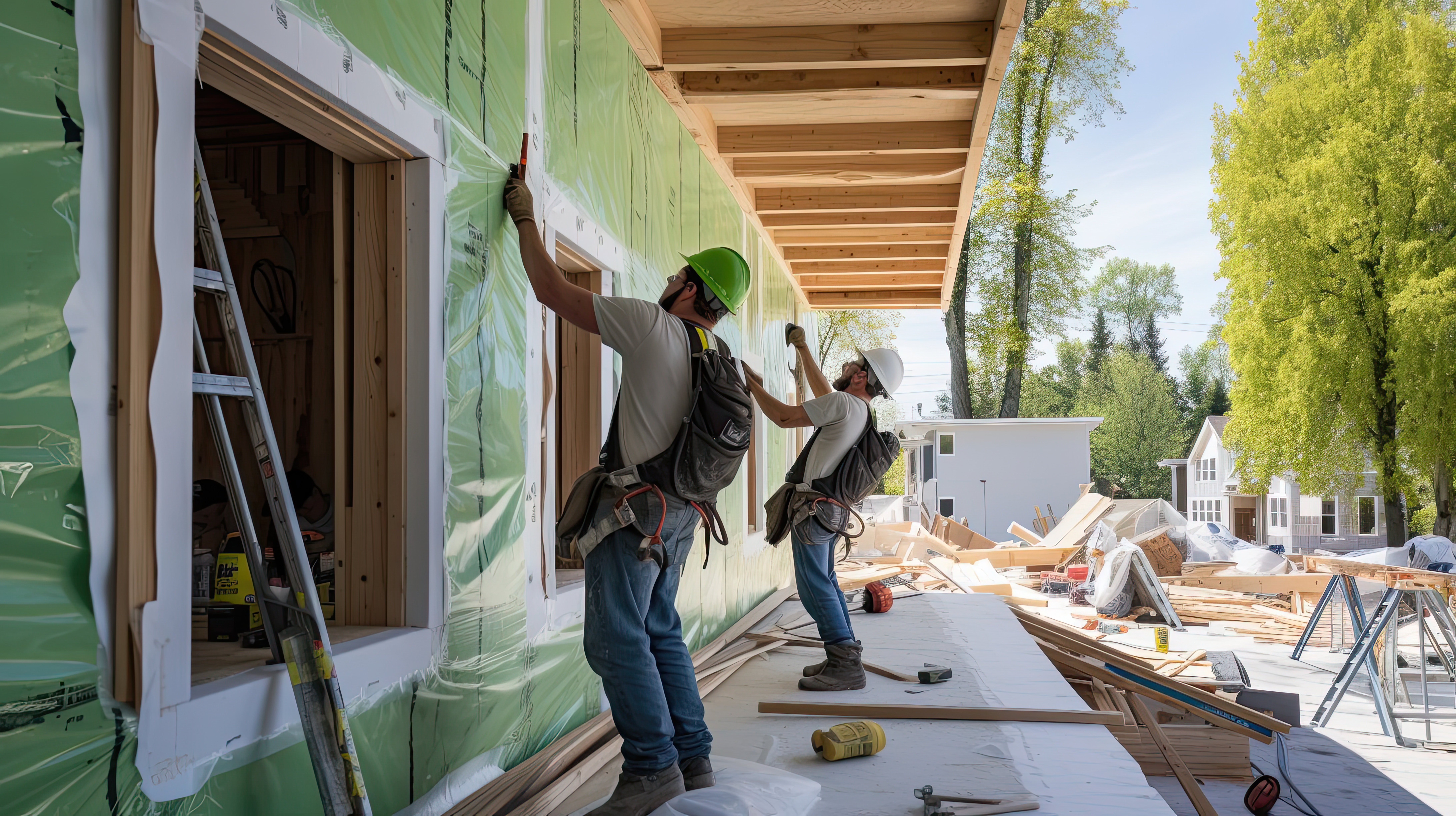 The Most Common Energy-Efficient Building Materials Used in Modern Construction header image.