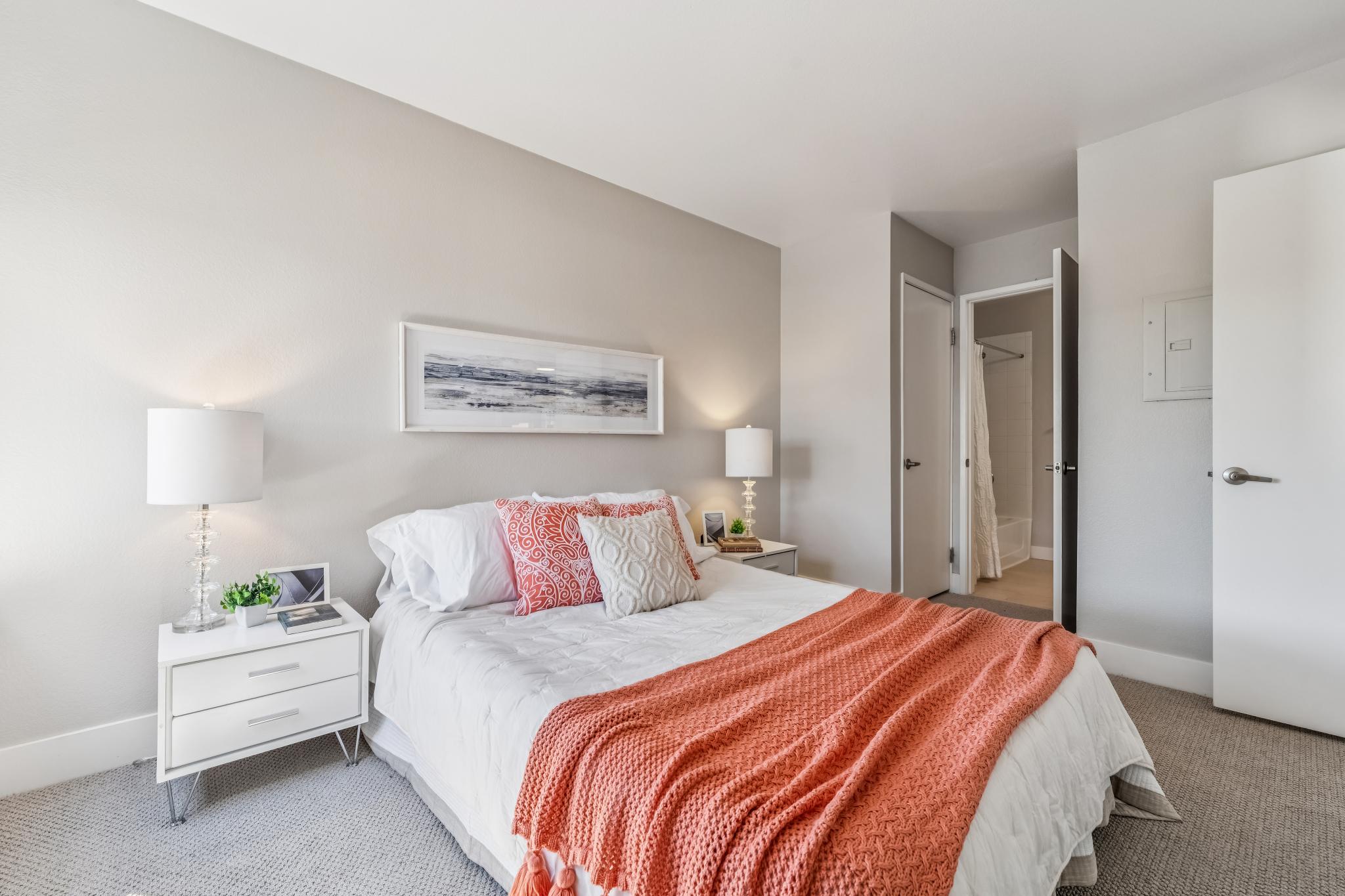 Bedroom at 24 Bayside Ct in Marina Bay, Richmond, California