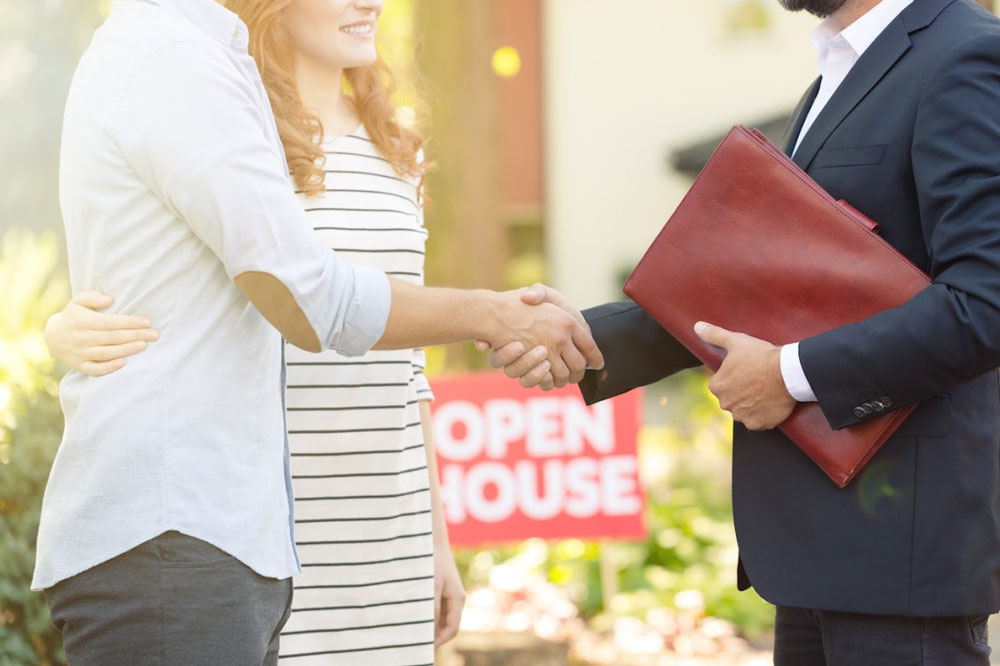 visiting an open house