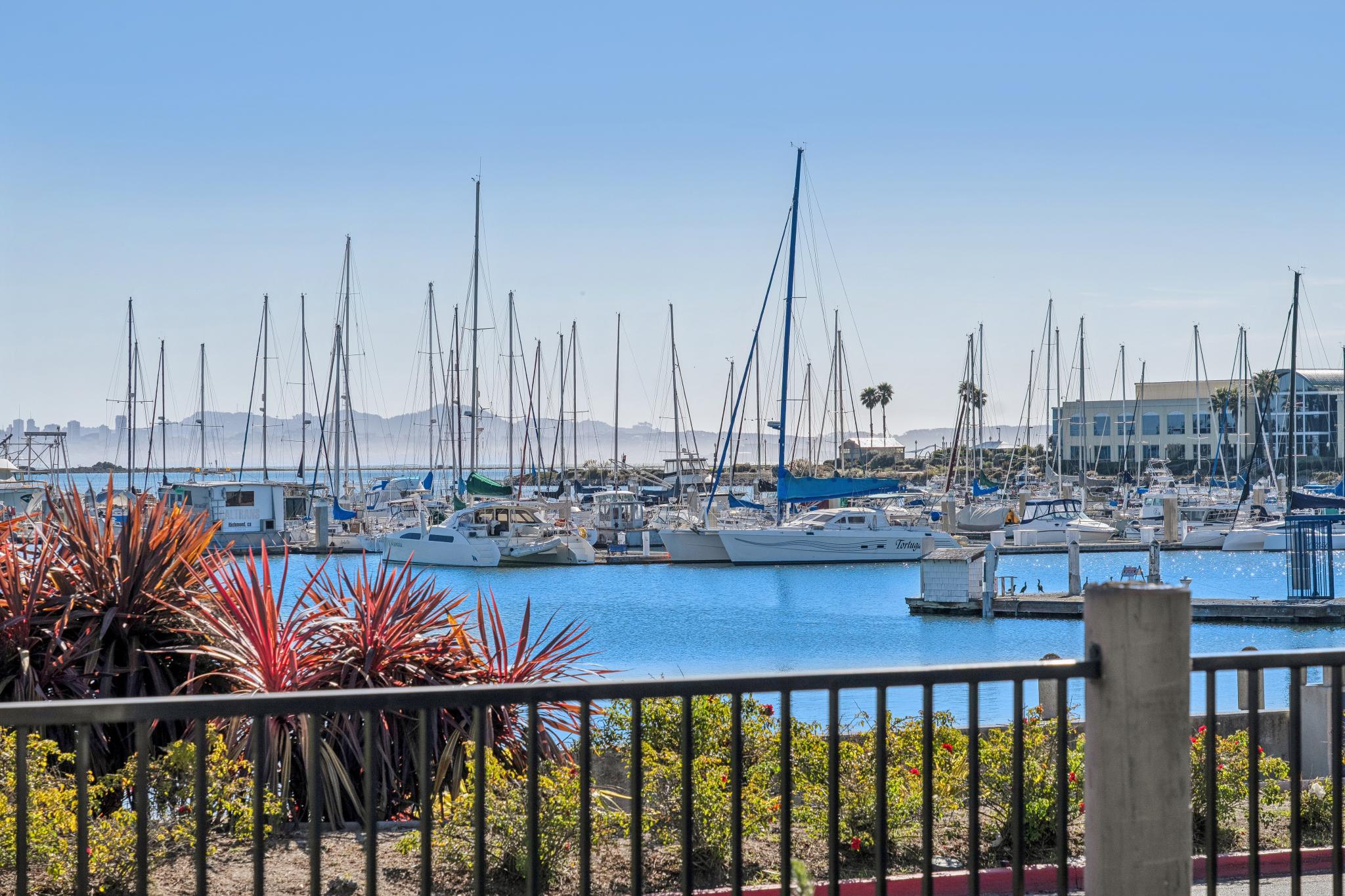 Marina outlook from the home at 183 Schooner Ct, Marina Bay, Richmond