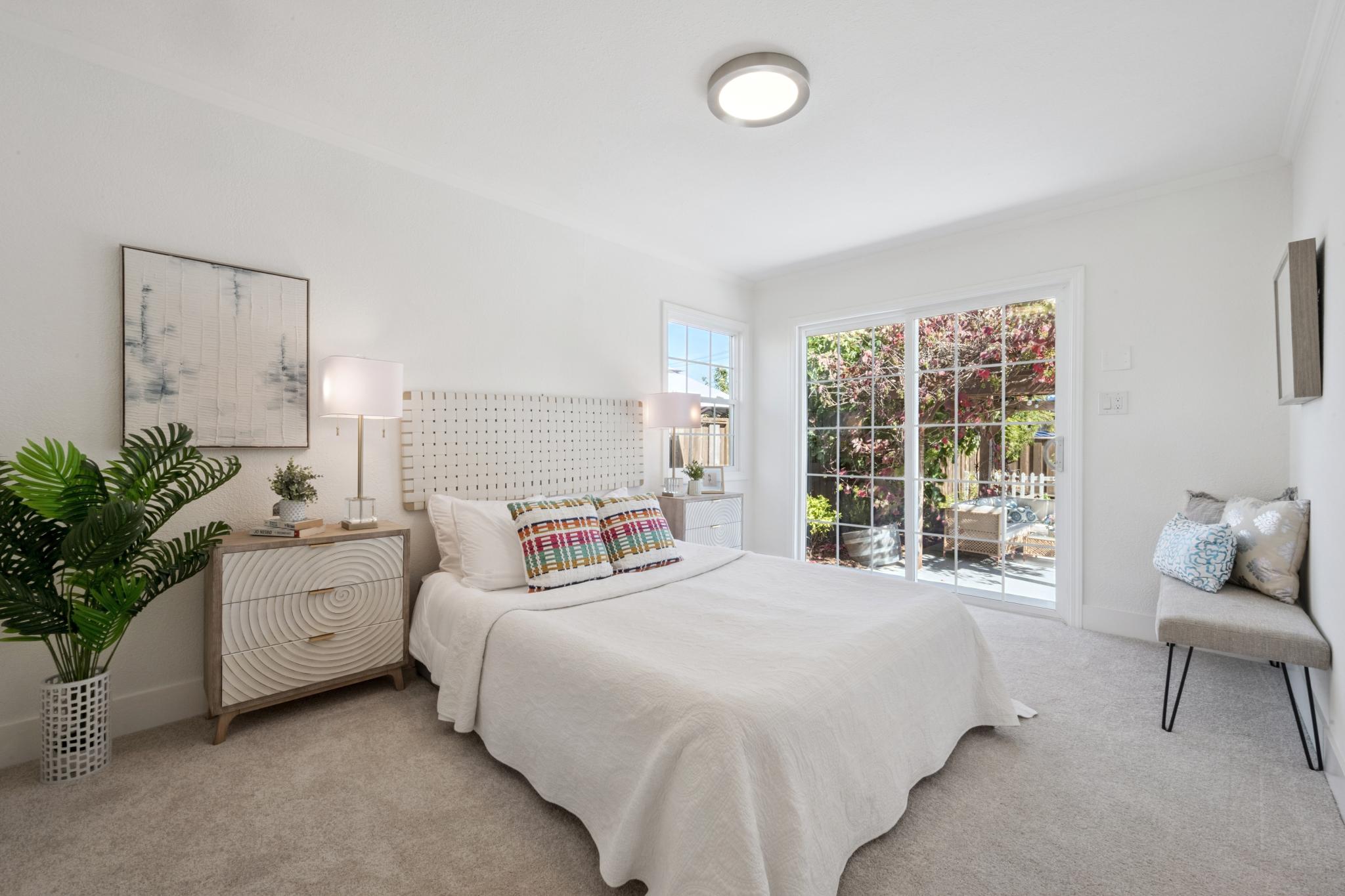 Main-level bedroom at 5104 Tehama Ave in Richmond, California
