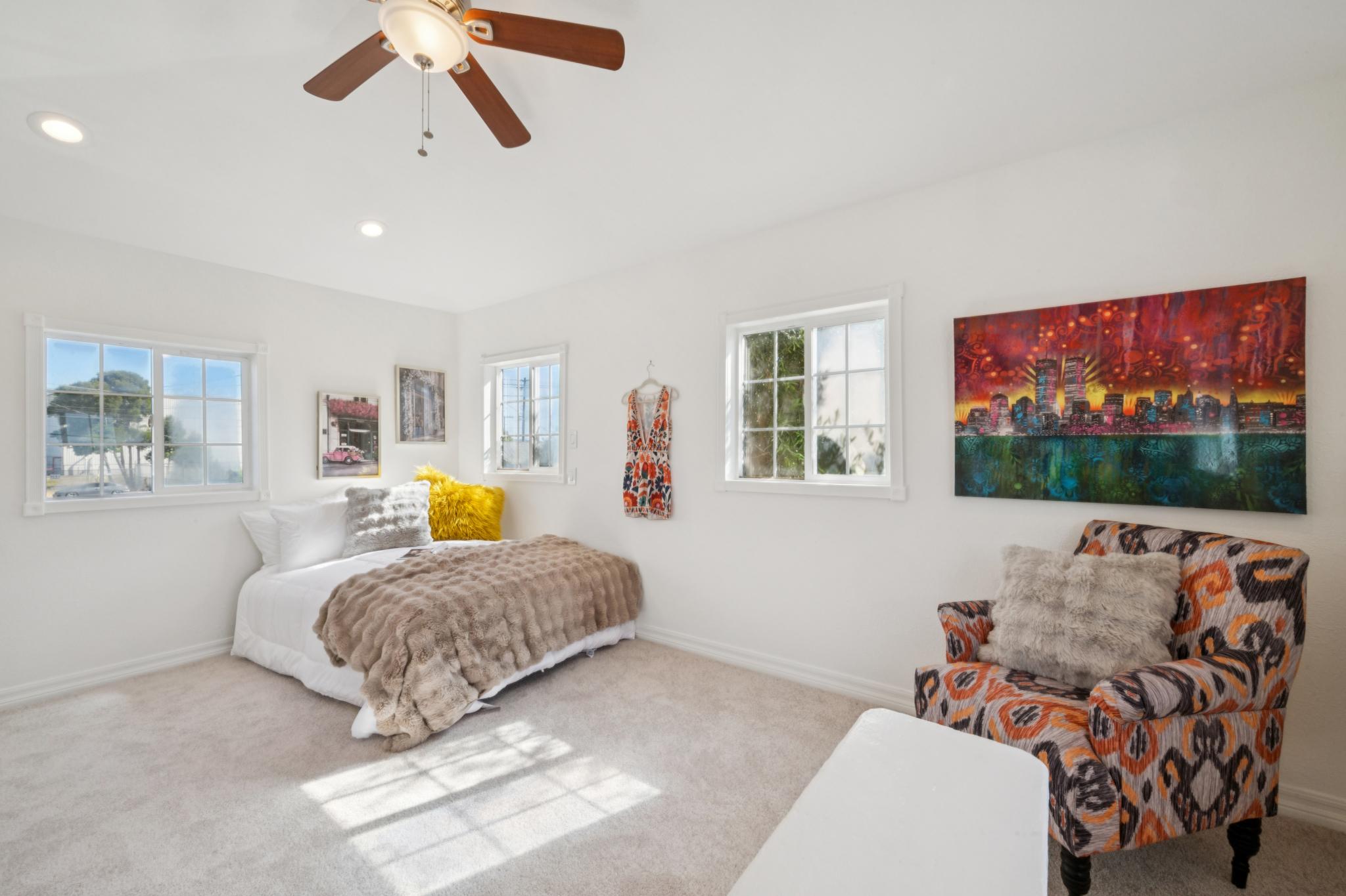 Upstairs fourth bedroom at 5104 Tehama Ave in Richmond