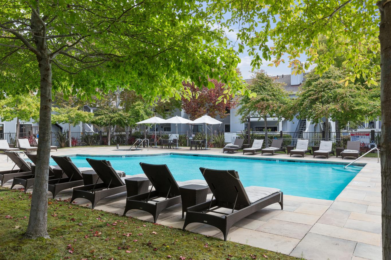 Community swimming pool near 6 Schooner Ct, Marina Bay, Richmond