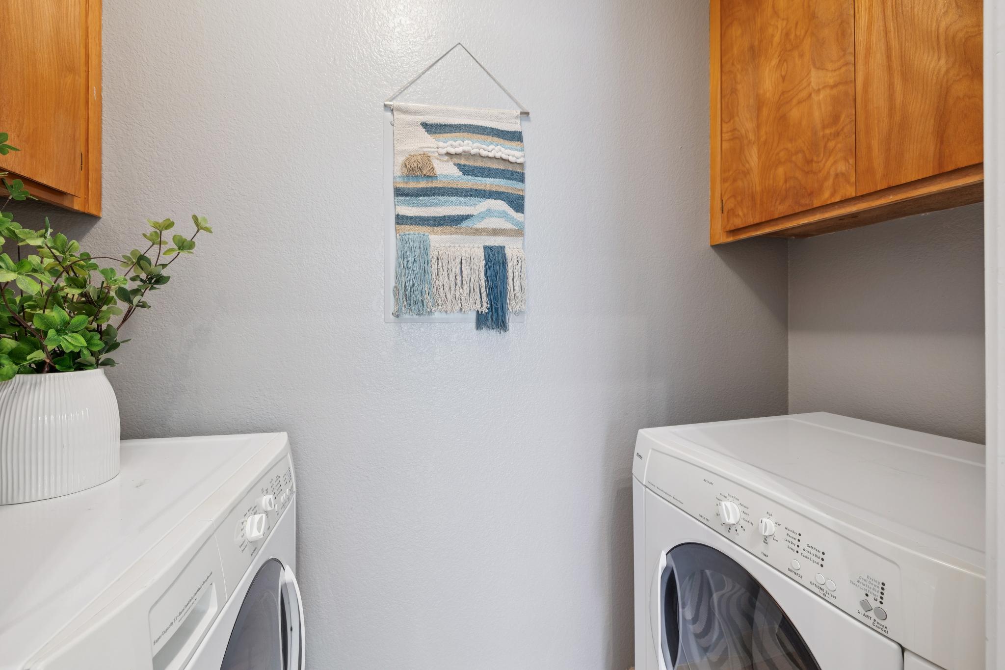 Dedicated laundry room at 6 Schooner Ct, Marina Bay, Richmond