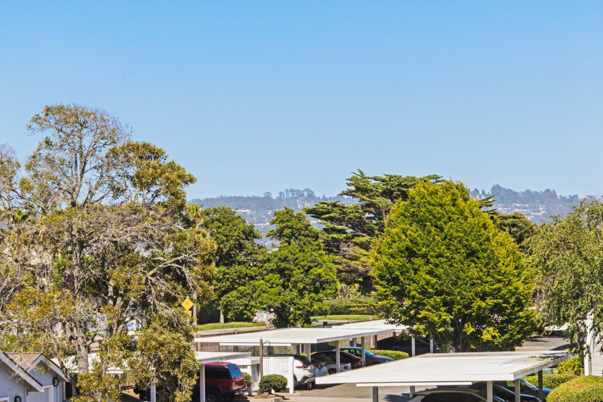 San Pablo Hills view from 6 Schooner Ct, Marina Bay, Richmond