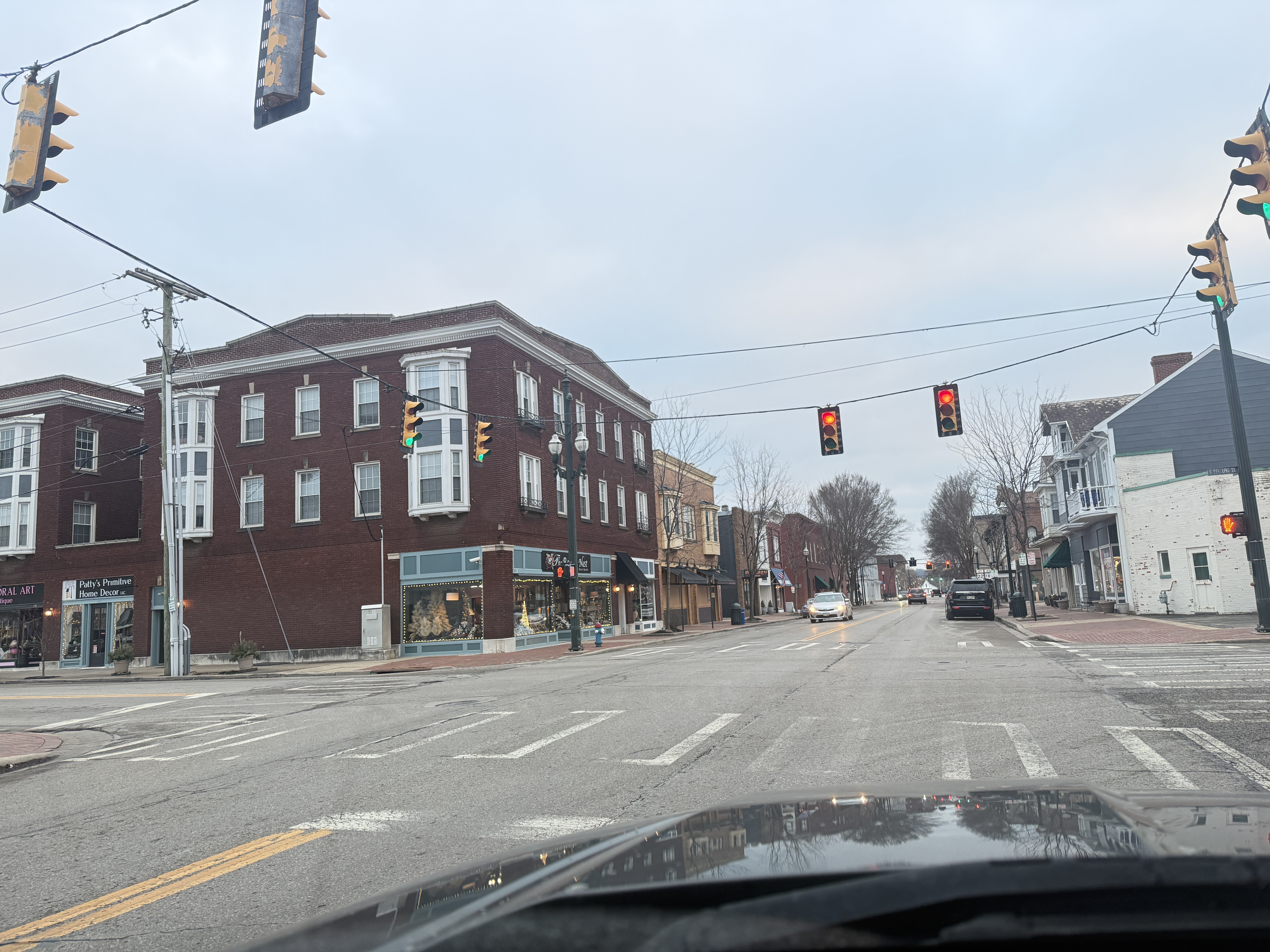 Downtown Lancaster shops