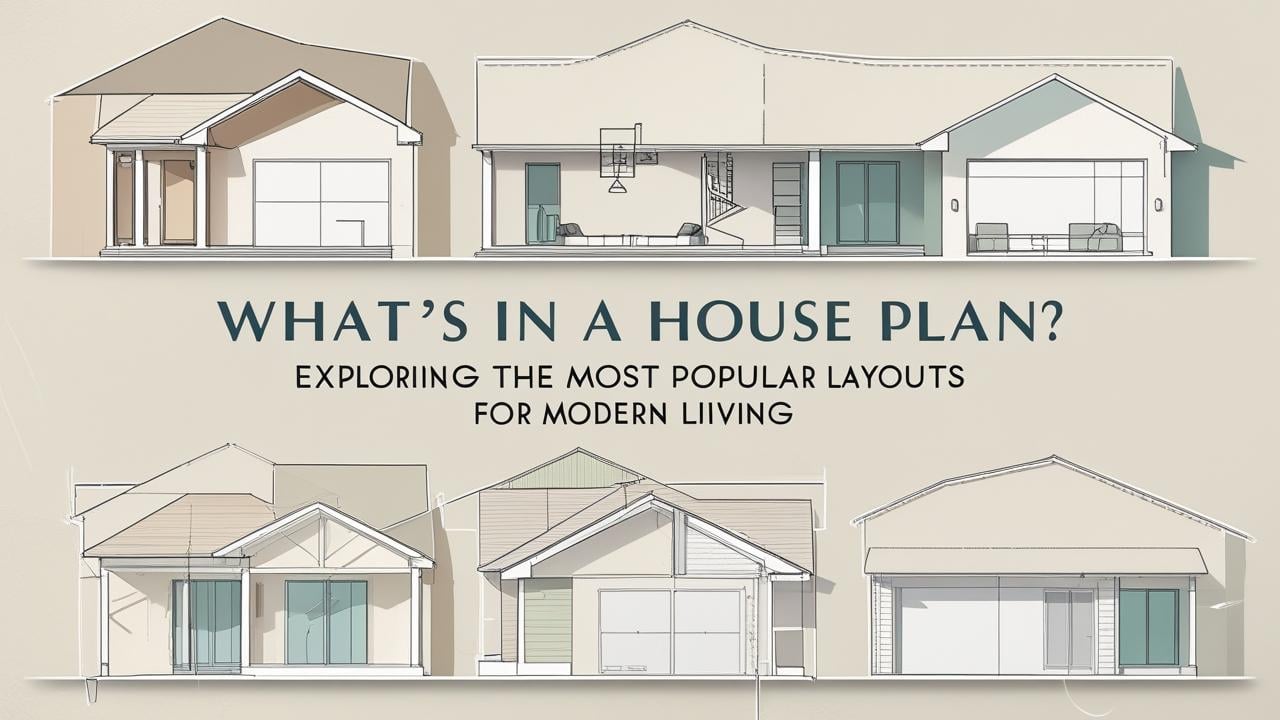 🏡 What’s in a House Plan? Exploring the Most Popular Layouts for Modern Living header image.