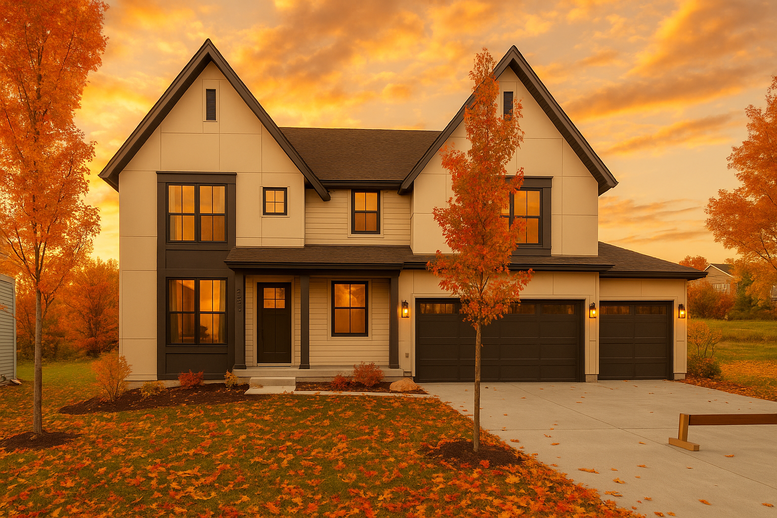 Why Fall Might Be the Smartest Time to Photograph Your Home header image.