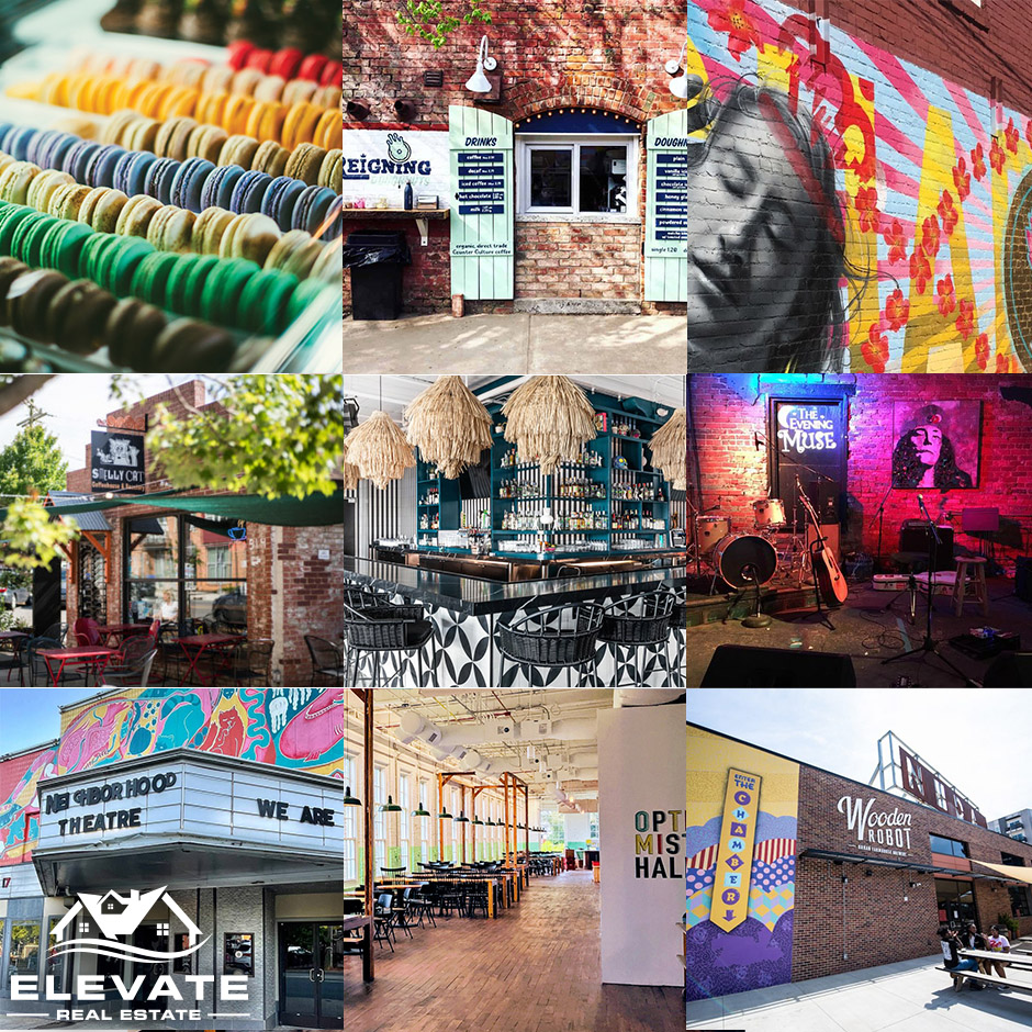 Charlotte City Guide - NoDa - What to Do, Eat, Drink, & Experience! header image.