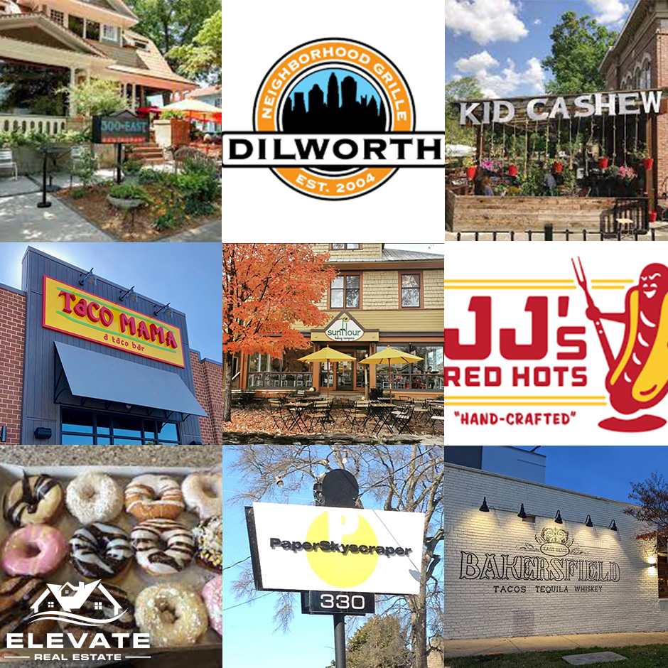 Charlotte City Guide - Dilworth - What to Do, Eat, Drink & Experience! header image.