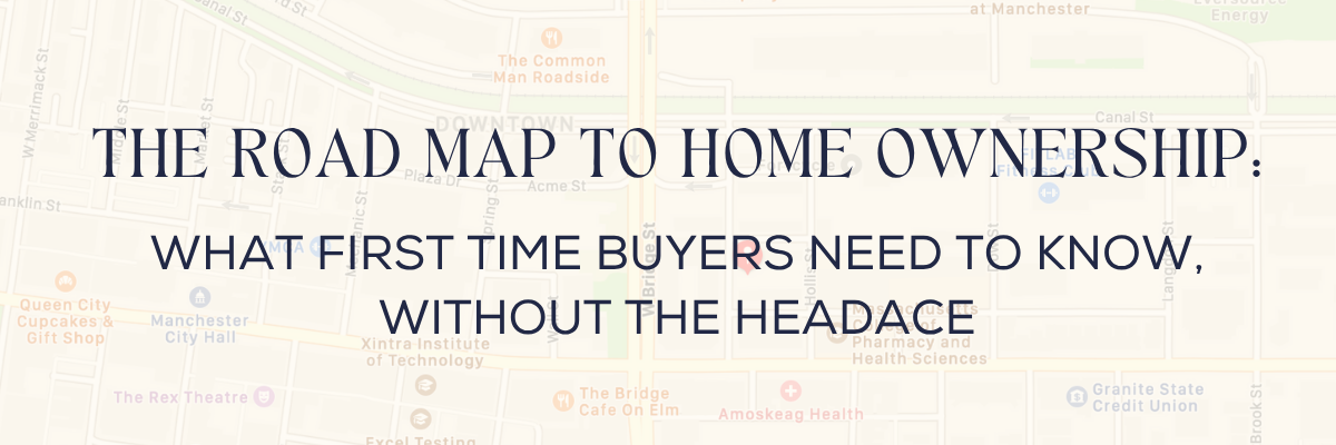 The Road to Home Ownership: What First-Time Buyers Need to Know (Without the Headache) header image.