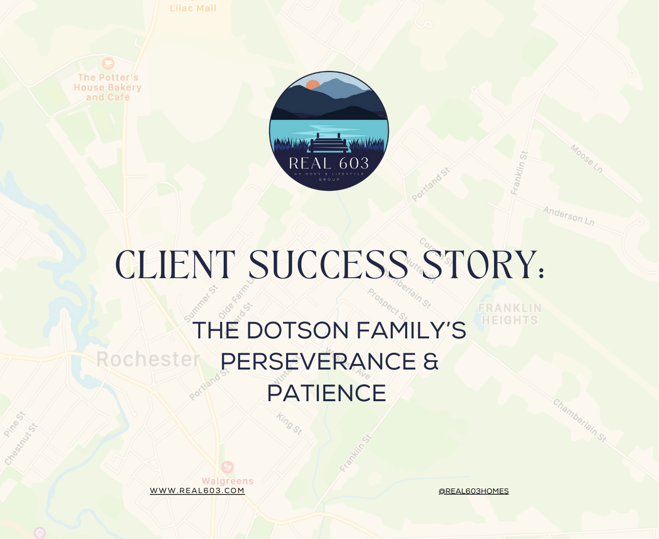 Dotson Family’s Perseverance & Patience header image.