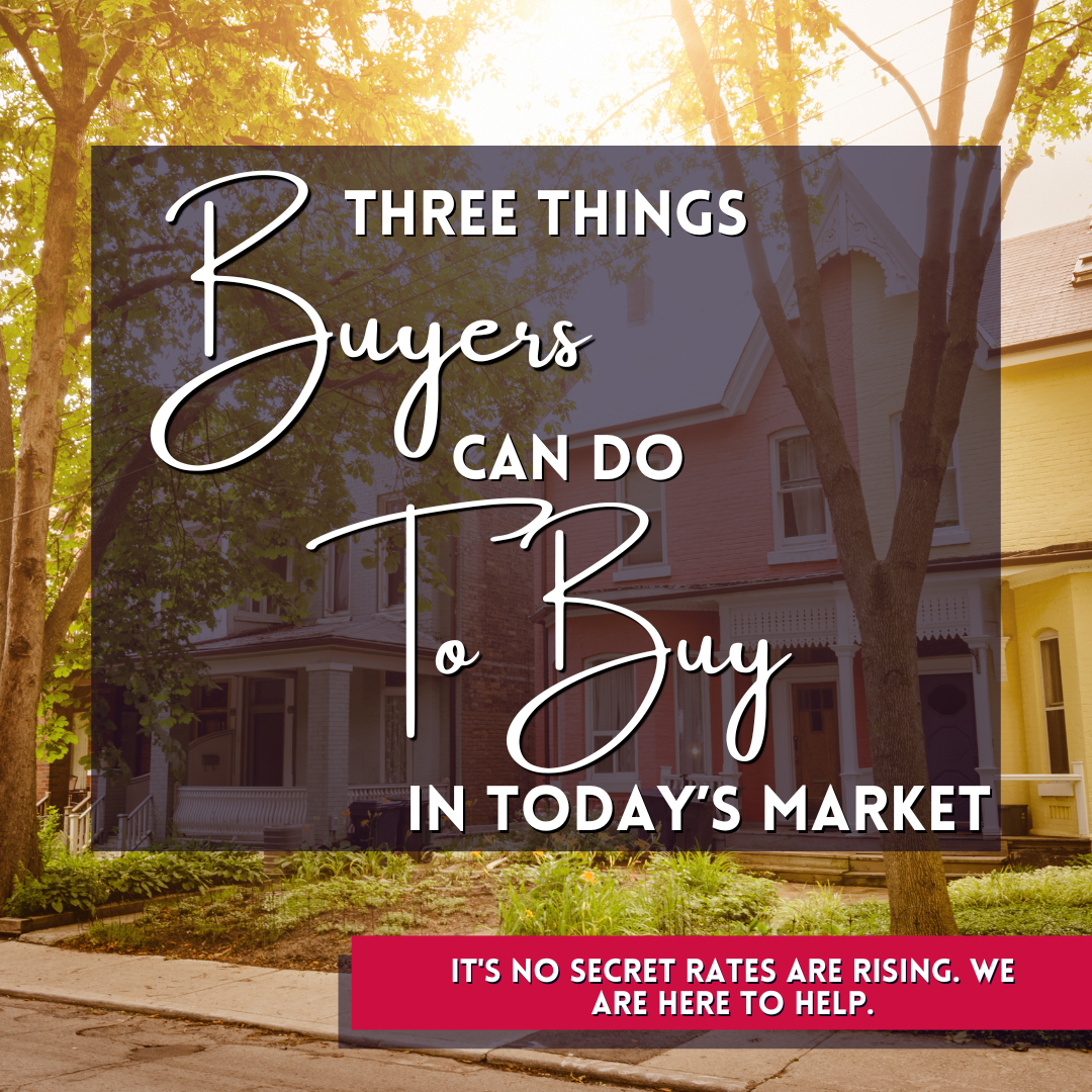 Three Things Buyers Can Do in Today’s Housing Market header image.