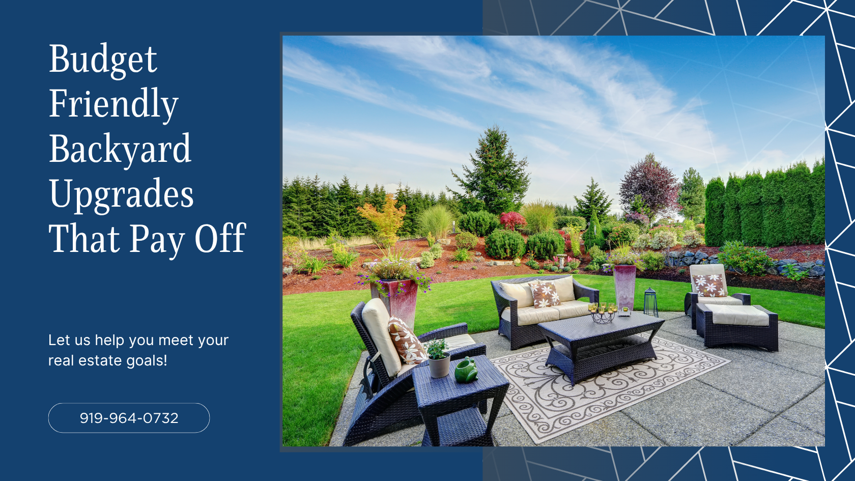 Budget- Friendly Backyard Upgrades That Pay Off header image.