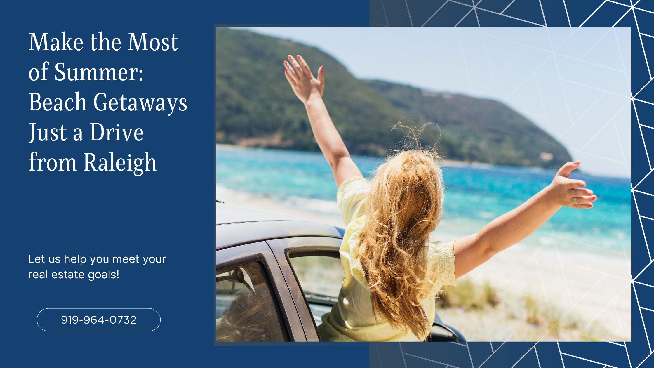 Make the Most of Summer: Beach Getaways Just a Drive from Raleigh header image.