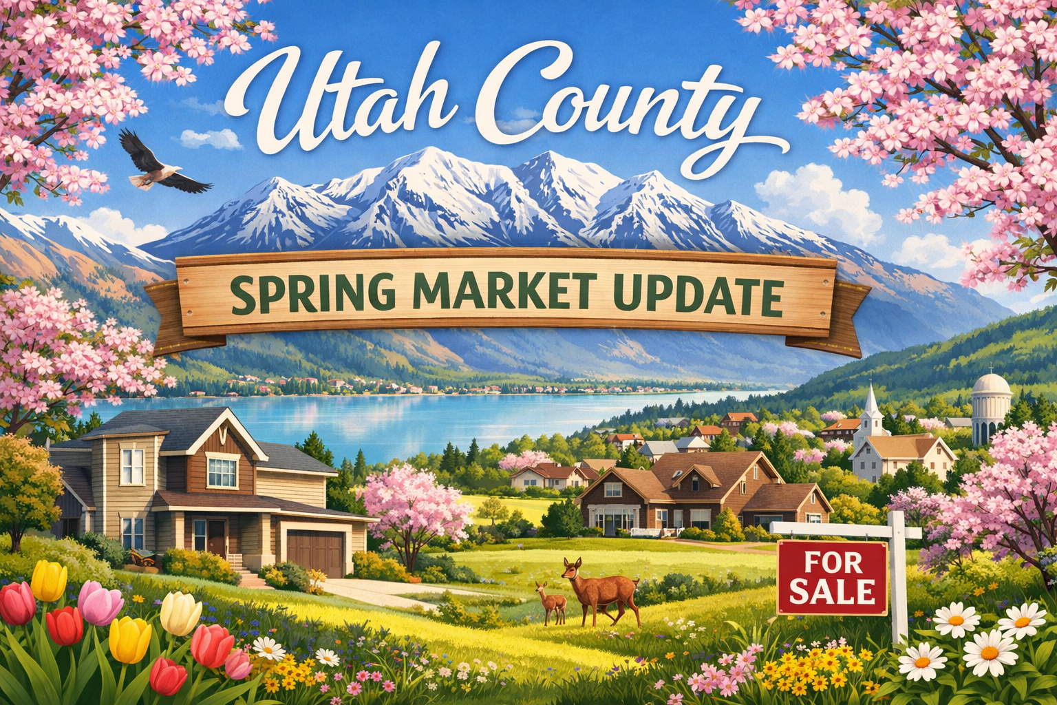 Utah County Real Estate Market Update: Spring 2026 header image.