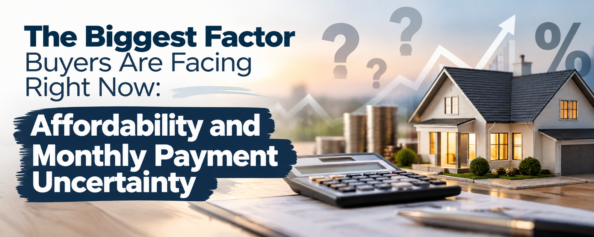 The Biggest Factor Buyers Are Facing Right Now: Affordability and Monthly Payment Uncertainty header image.