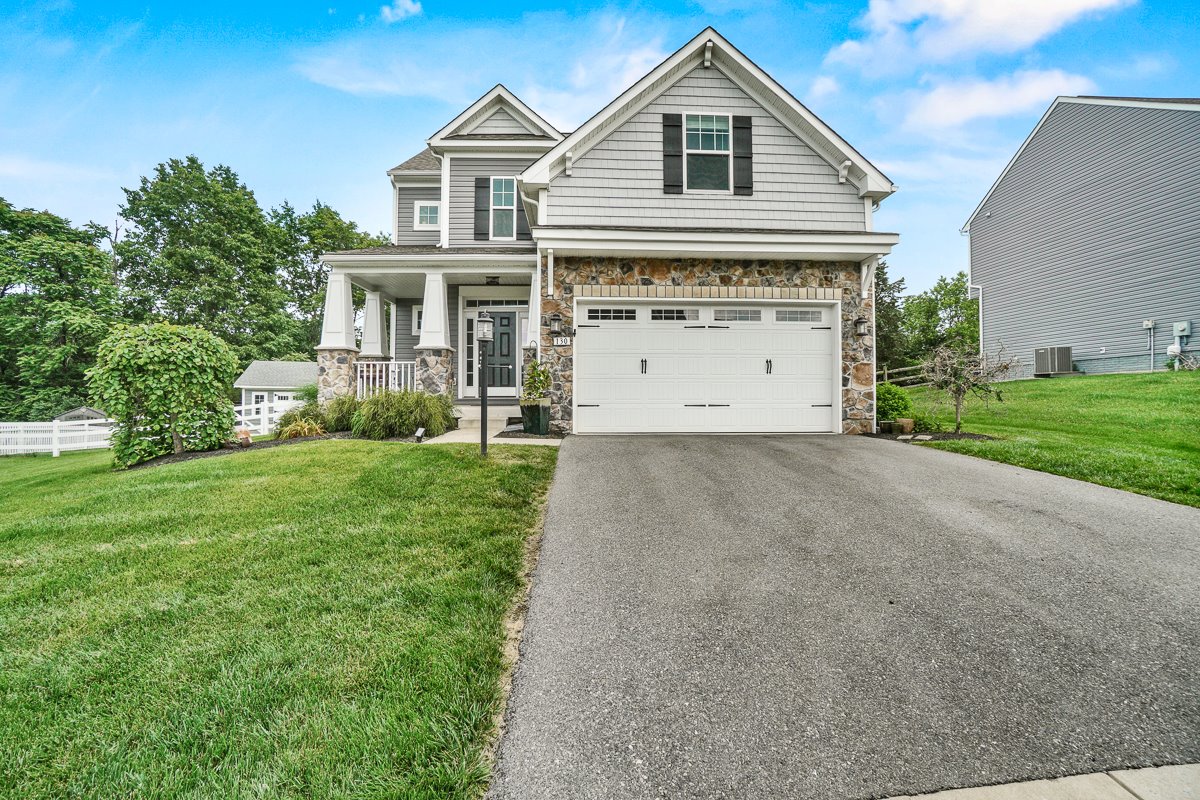 New Listing-  130 Stonecrest Cir, Keedysville, MD 21756: Refined Stonecrest Living with Modern Upgrades & Private Outdoor Retreat header image.
