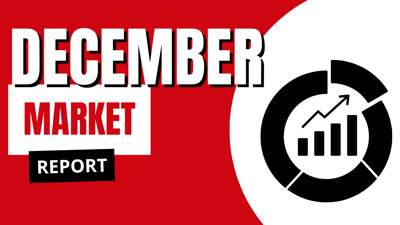 December Market Report header image.