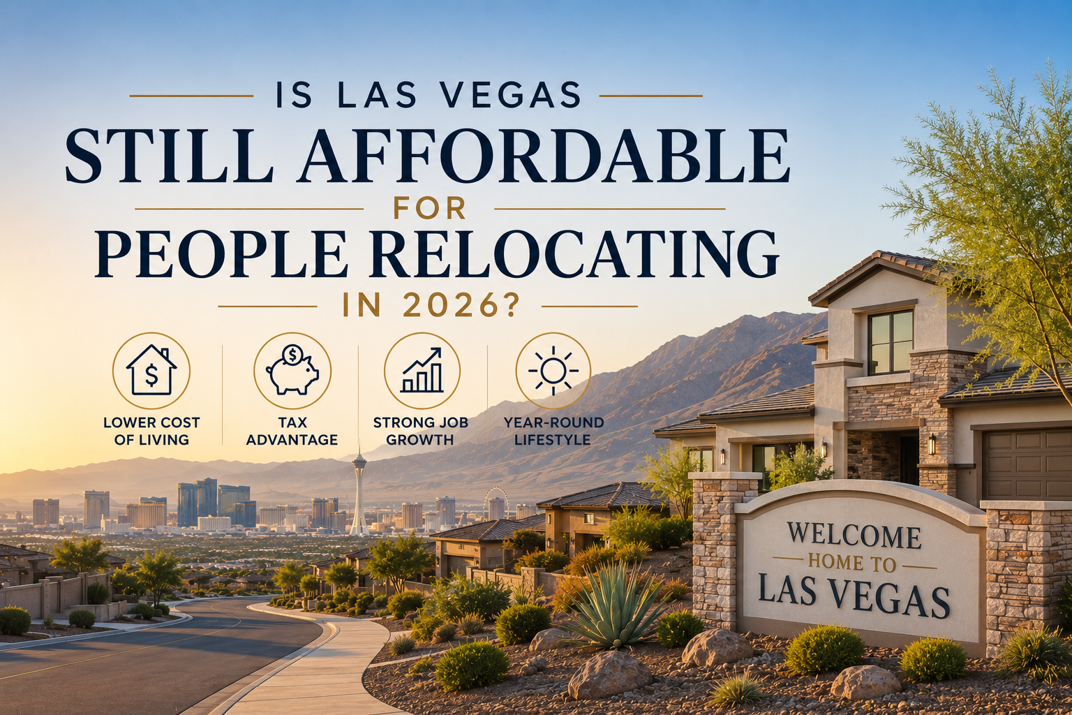 Is Las Vegas Still Affordable for People Relocating in 2026? header image.