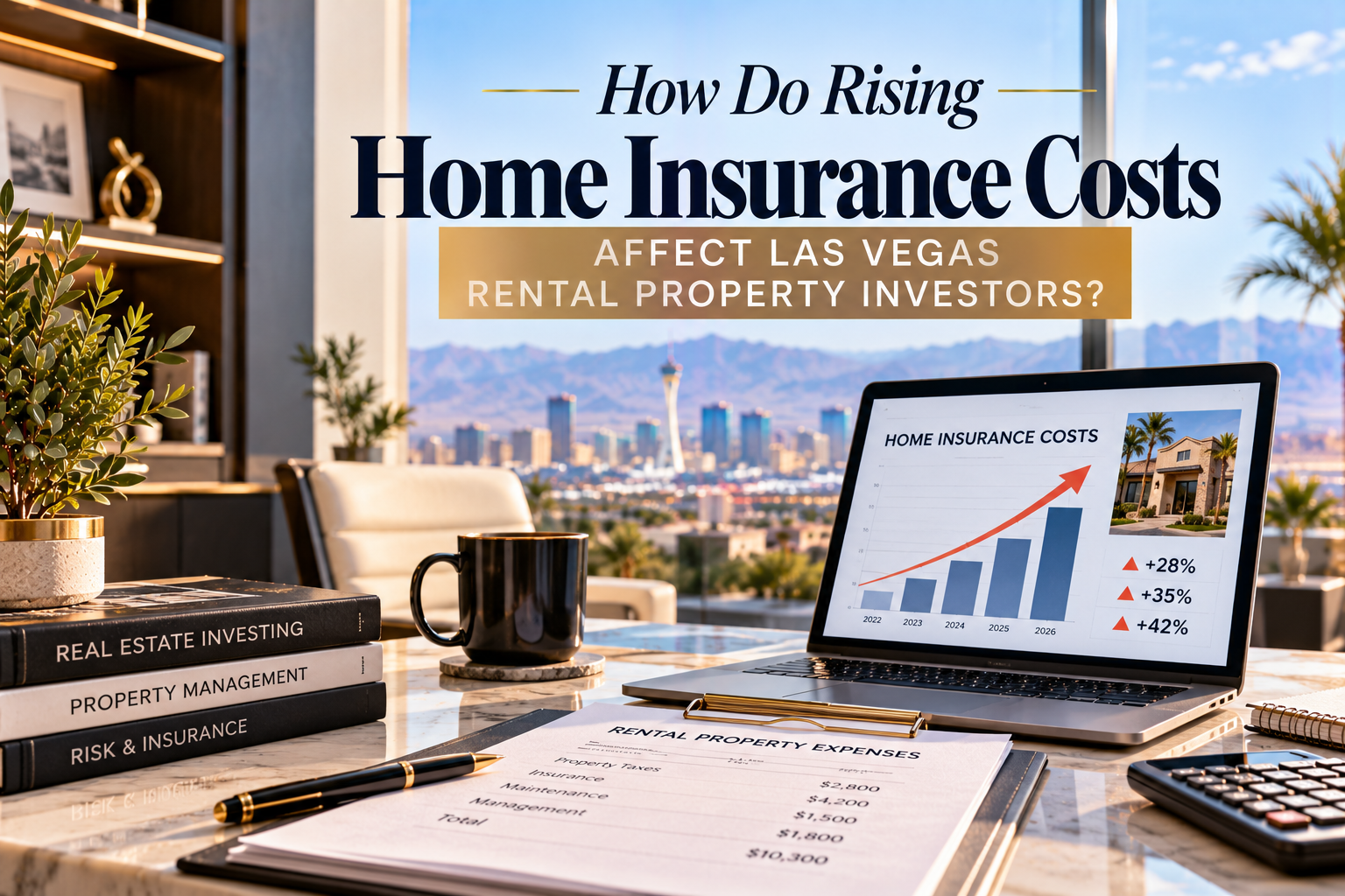 How Do Rising Home Insurance Costs Affect Las Vegas Rental Property Investors? header image.