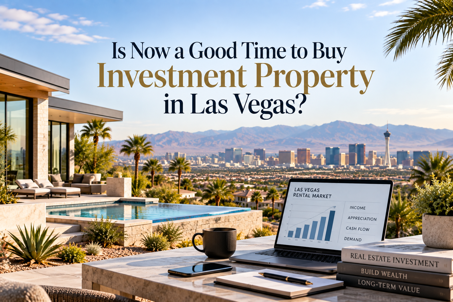 Is Now a Good Time to Buy Investment Property in Las Vegas? header image.