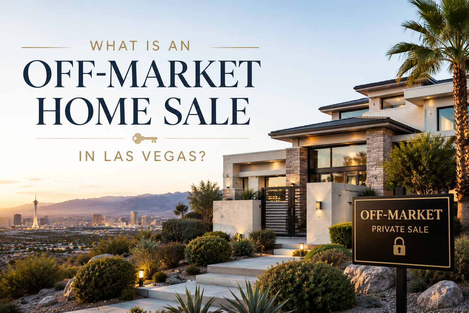 What Is an Off-Market Home Sale in Las Vegas? header image.