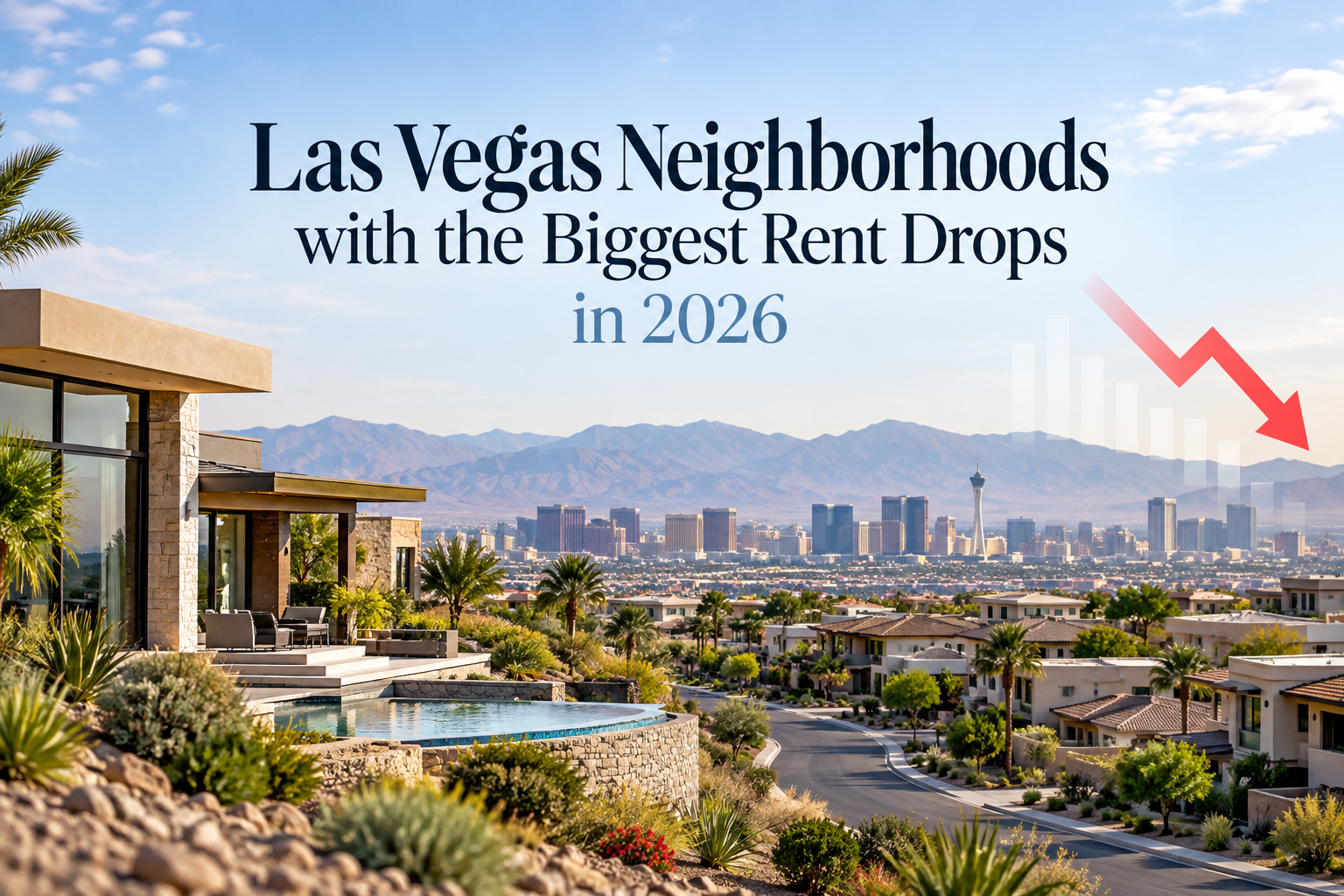 Which Las Vegas Neighborhoods Have the Biggest Rent Drops in 2026? header image.