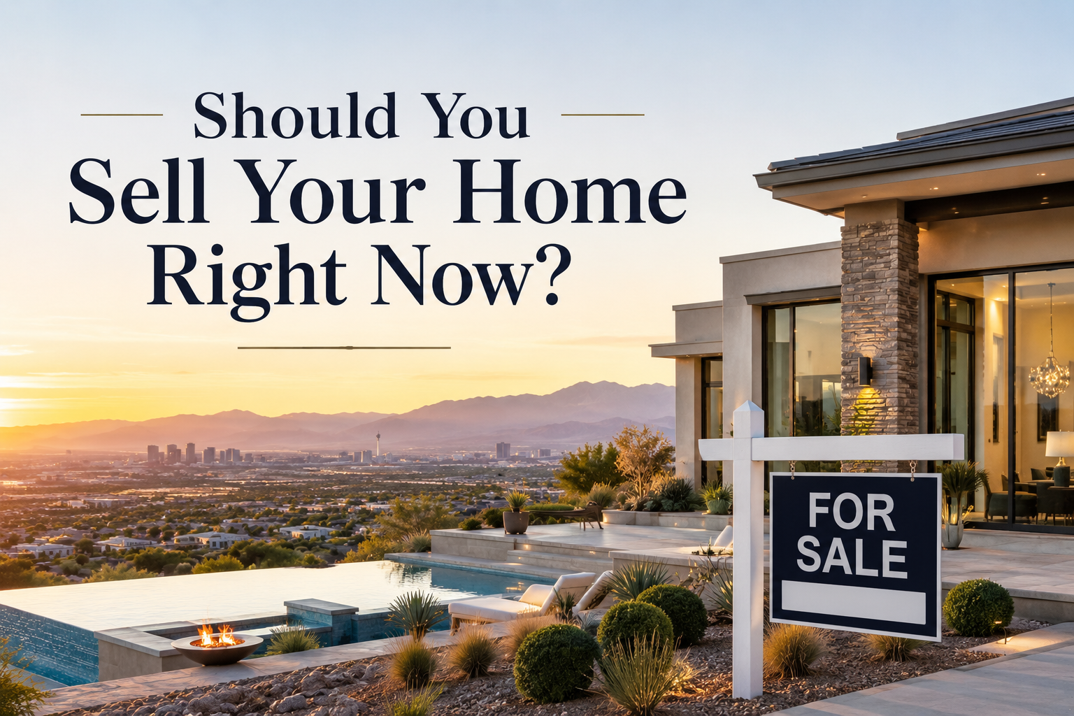 Should I Sell My Home Right Now? header image.