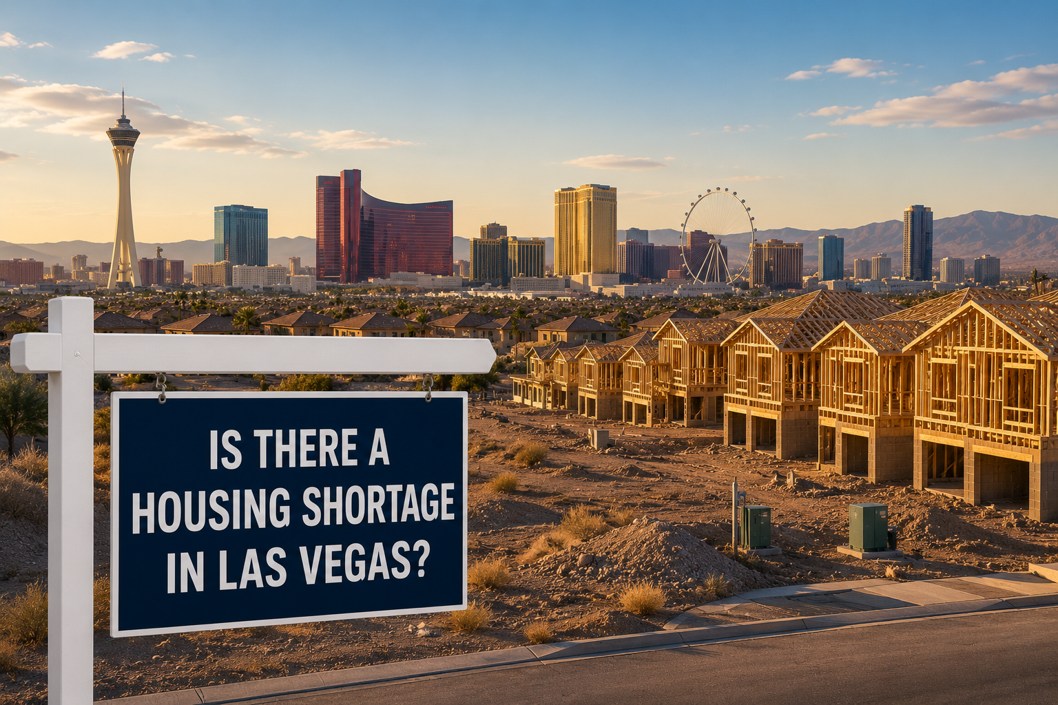 Is There a Housing Shortage in Las Vegas? header image.