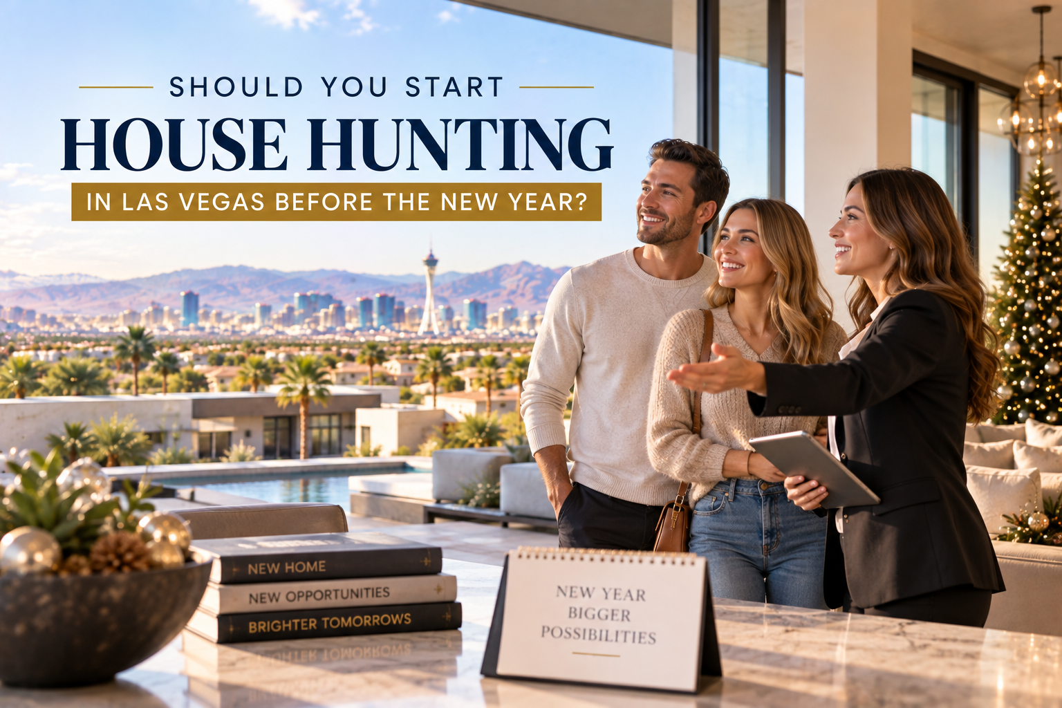 Should You Start House Hunting in Las Vegas Before the New Year? header image.