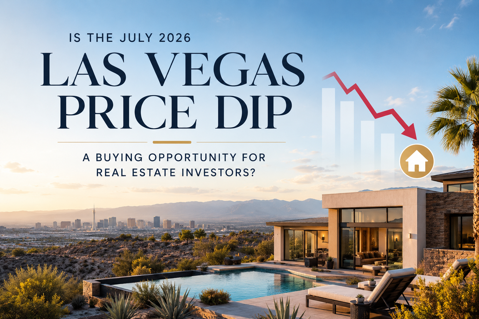 Is the July 2026 Las Vegas Price Dip a Buying Opportunity for Real Estate Investors? header image.