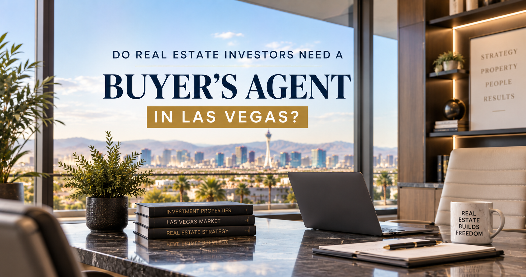 Do Real Estate Investors Need a Buyer's Agent in Las Vegas? header image.
