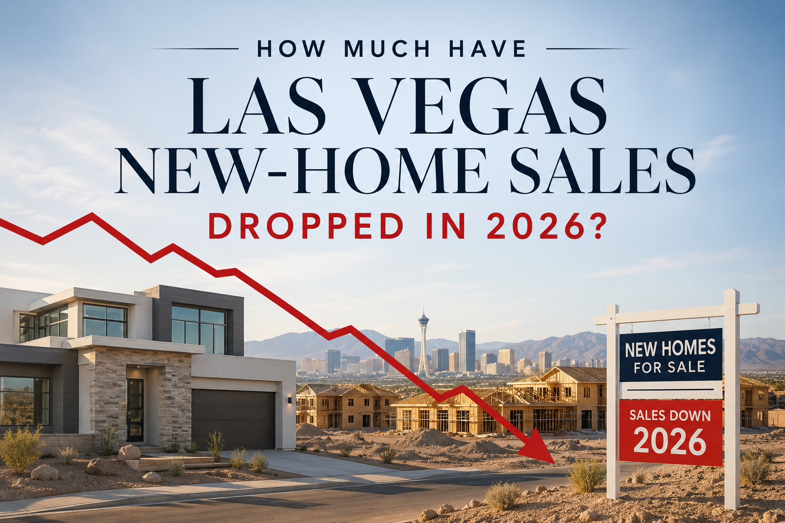 How Much Have Las Vegas New-Home Sales Dropped in 2026? header image.